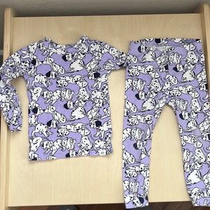 Disney Gap 101 Dalmatians pajamas size 2T